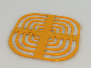 radius ruler 3d c4d