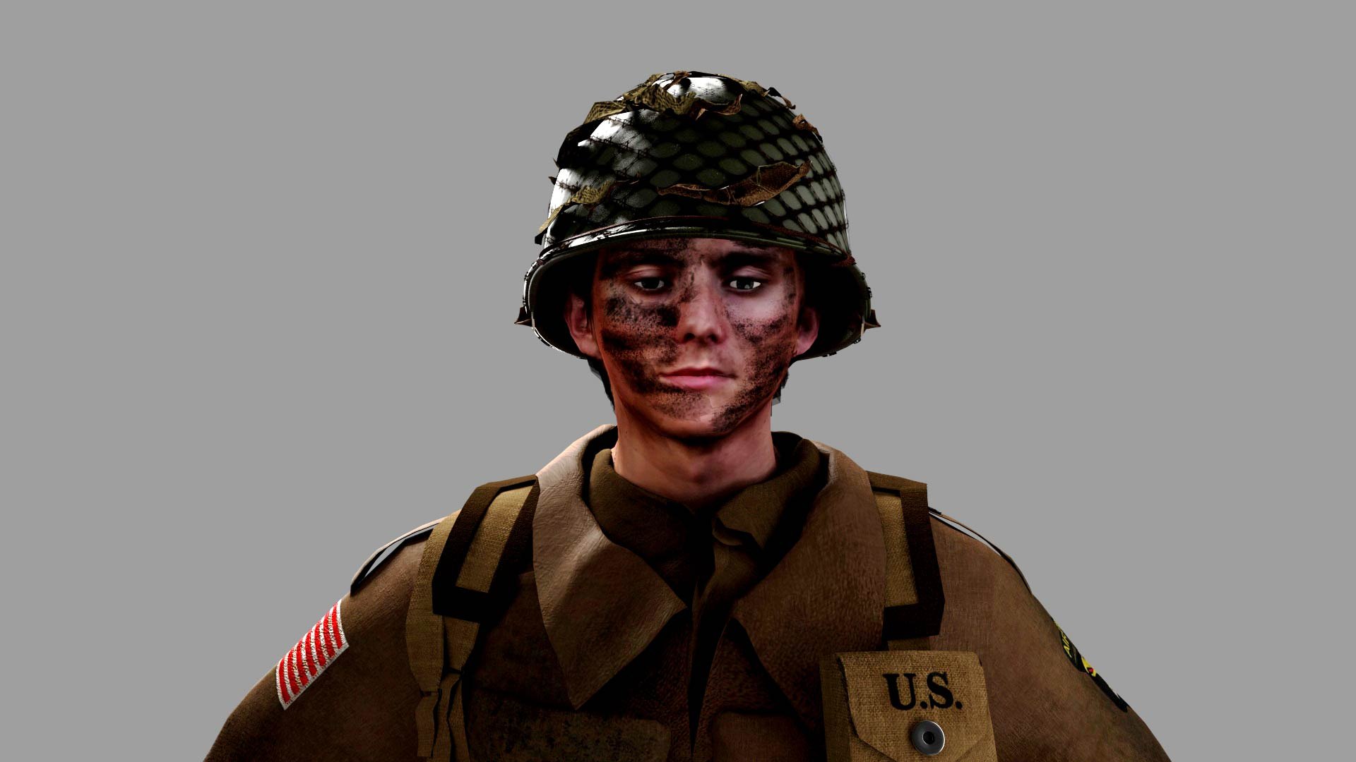 World War 2 Paratrooper Model - TurboSquid 1478114