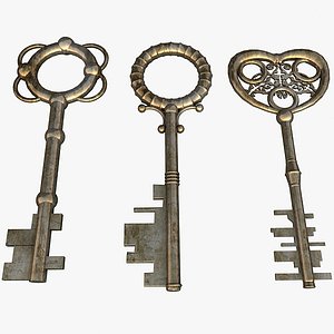 3d old keys