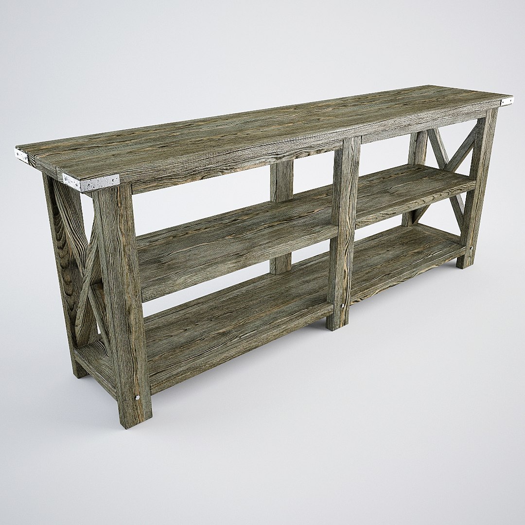 Rustic on sale x console