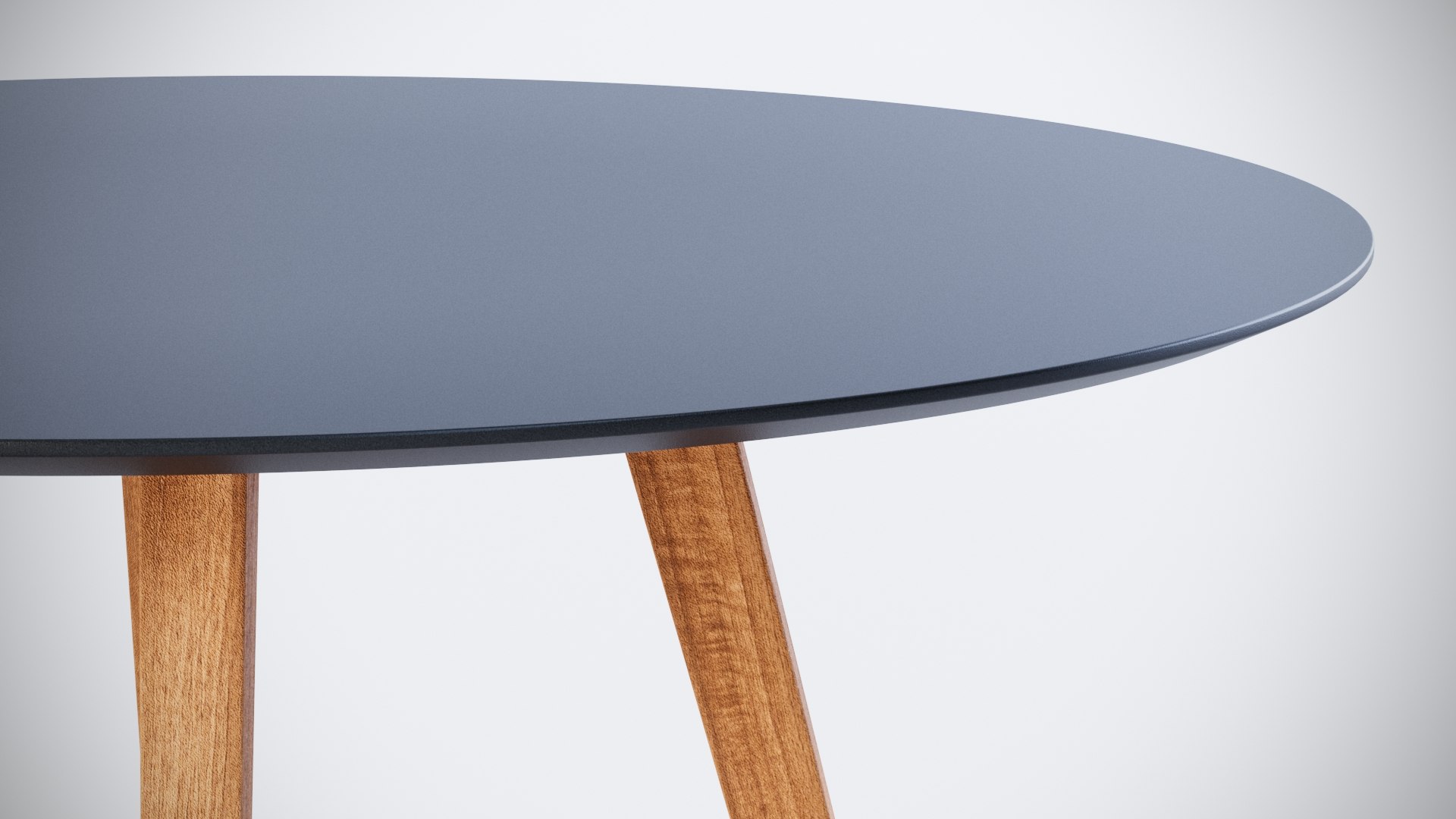 Rounded Table 3D - TurboSquid 2159347