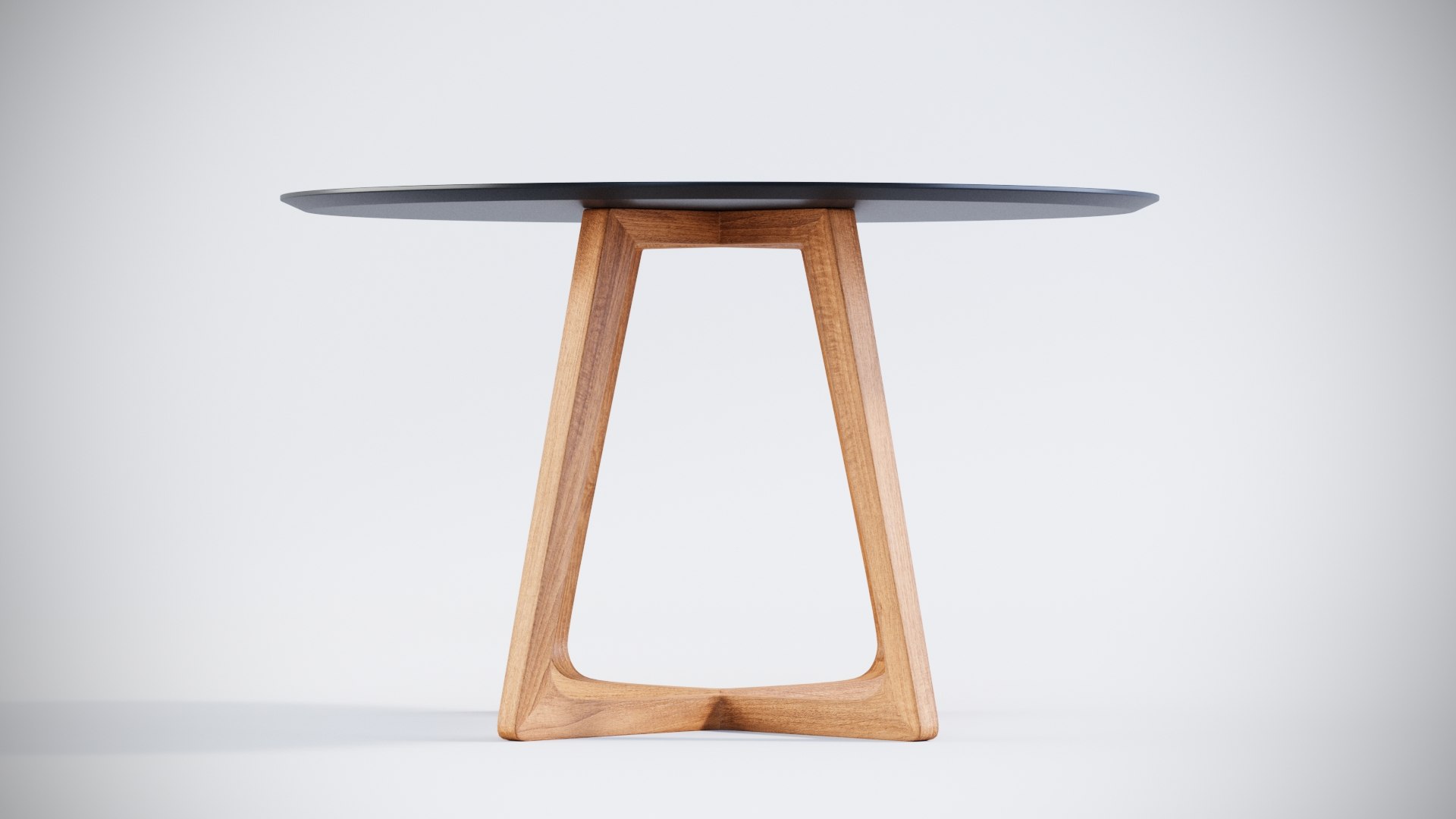 Rounded Table 3D - TurboSquid 2159347