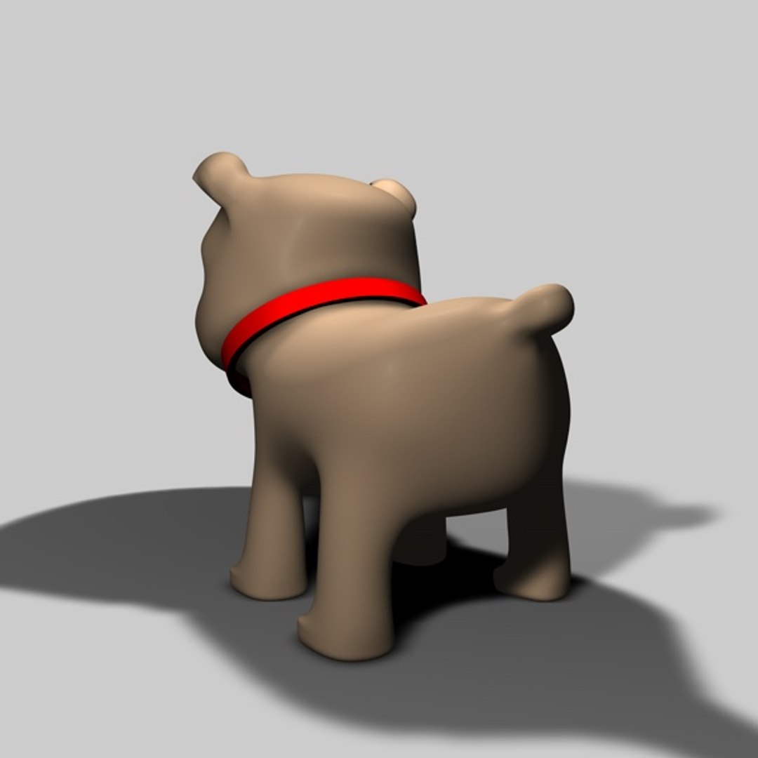 3d Dog Puppy