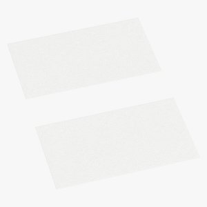 Business Cards Type 01 Straight Corner Basic Poses Blank and Generic(1)