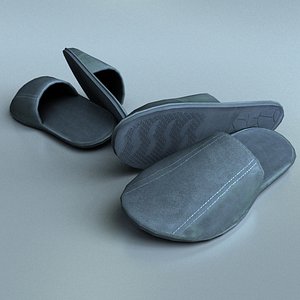 Slippers low poly
