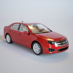 3D Ford Fusion hybrid