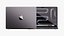 Apple MacBook Pro 14 - 16 Zoll Space Black 2023 mit Magic Mouse
