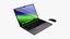 Apple MacBook Pro 14 - 16 Zoll Space Black 2023 mit Magic Mouse