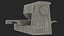 Вышивание черного экрана принтера на Rigged для Cinema 4D
