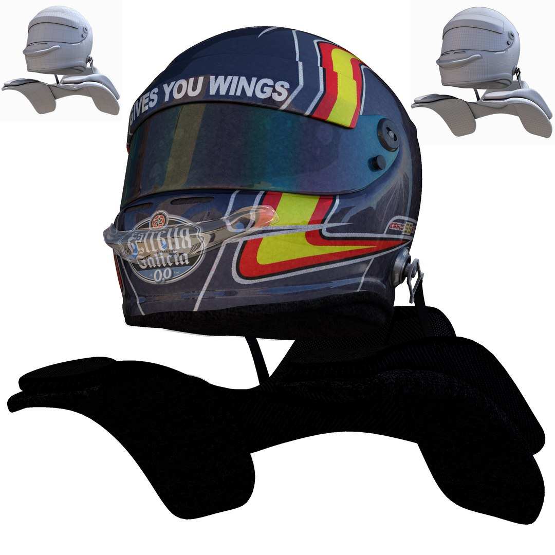 helmet 1 3D model https://p.turbosquid.com/ts-thumb/bv/N1wTUW/Fij2FU90/casco_sainz_10/jpg/1492633707/1920x1080/fit_q87/cc479b6ce53a1ad315217b95945a25995a050f29/casco_sainz_10.jpg