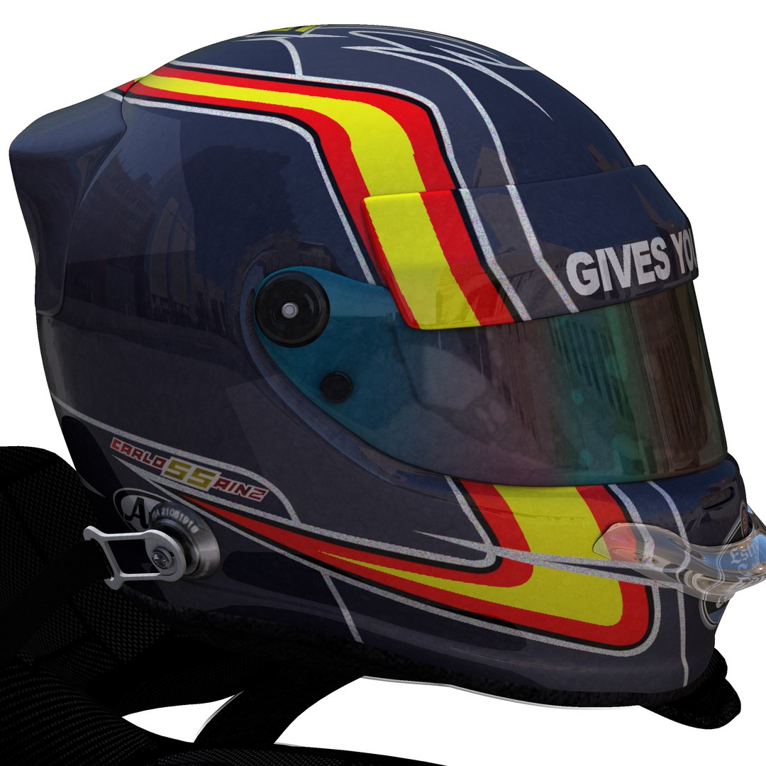 helmet 1 3D model https://p.turbosquid.com/ts-thumb/bv/N1wTUW/lt5dd1s3/casco_sainz_07/jpg/1492633707/1920x1080/fit_q87/c3b7c5fbd891a32e05f421a1fa59f134e489aaf1/casco_sainz_07.jpg