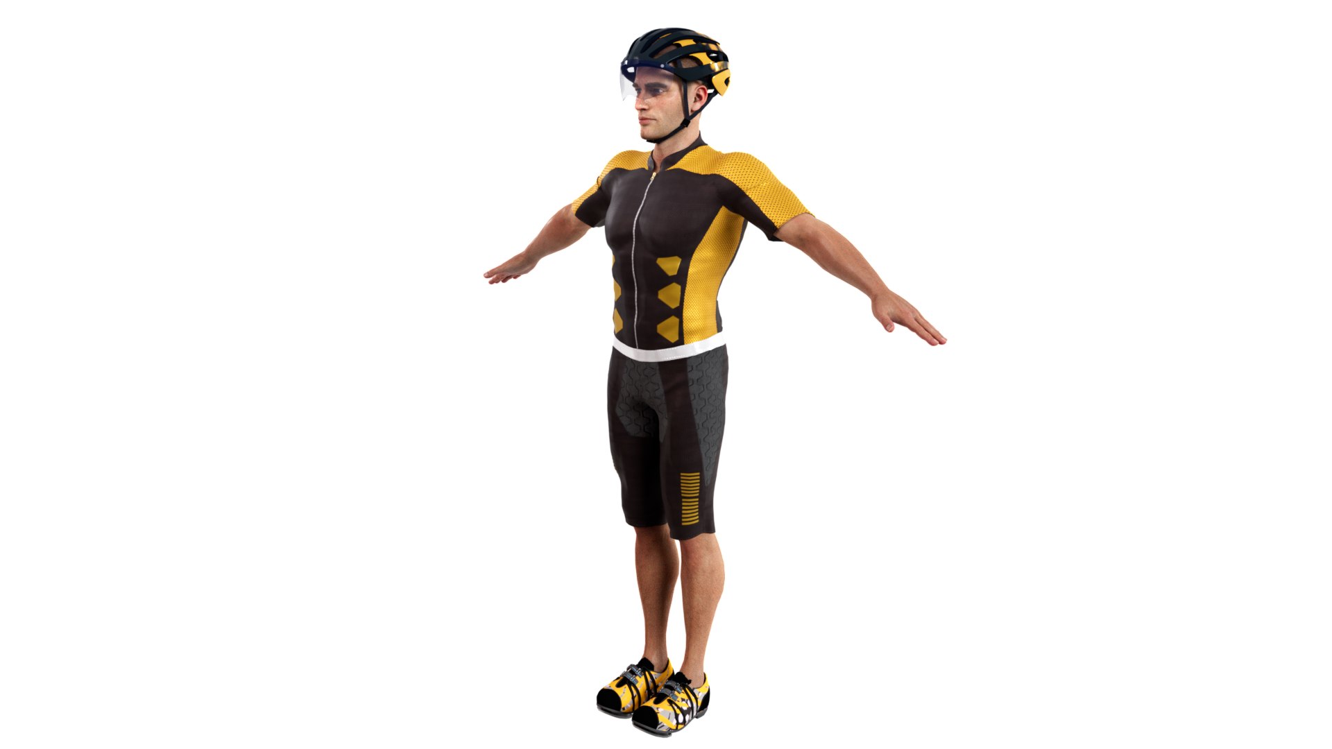 3D Bicycle Rider Model - TurboSquid 2289878