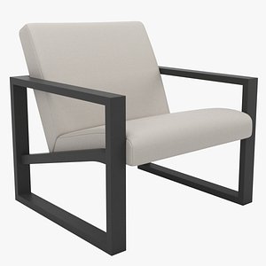 contemporary lounge chair 3d max