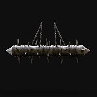 JAGGED LOG PITFALL BOOBY TRAP HUNTER DEADFALL