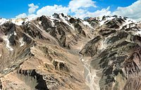 Mountain landscape Parque Andino Juncal Chilli