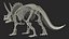 Triceratops Horridus Skeleton Rigged for Maya
