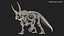 Triceratops Horridus Skeleton Rigged for Maya