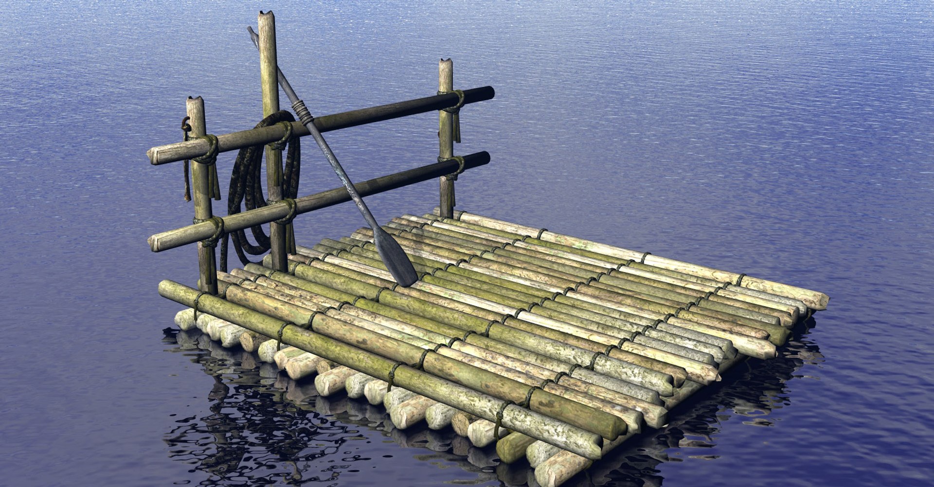 3D Swamp Rafts - TurboSquid 1731588