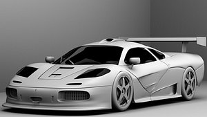 3d mclaren f1 gtr