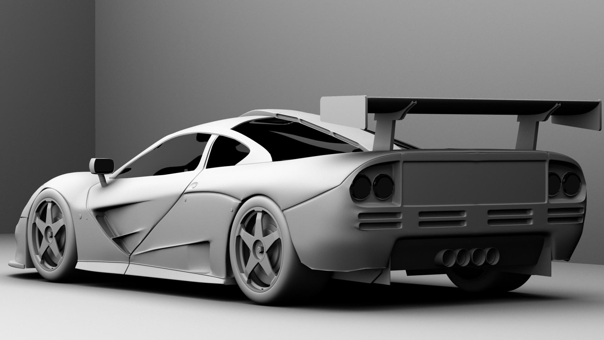 3d Mclaren F1 Gtr