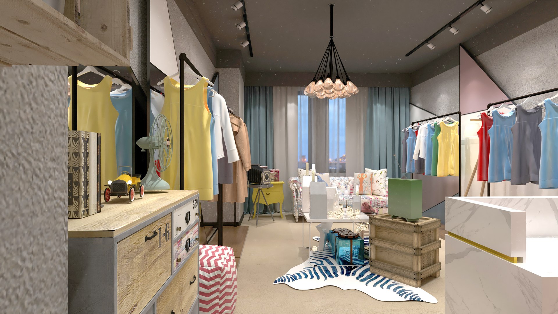 3D cloth store232023207007 model - TurboSquid 2053336