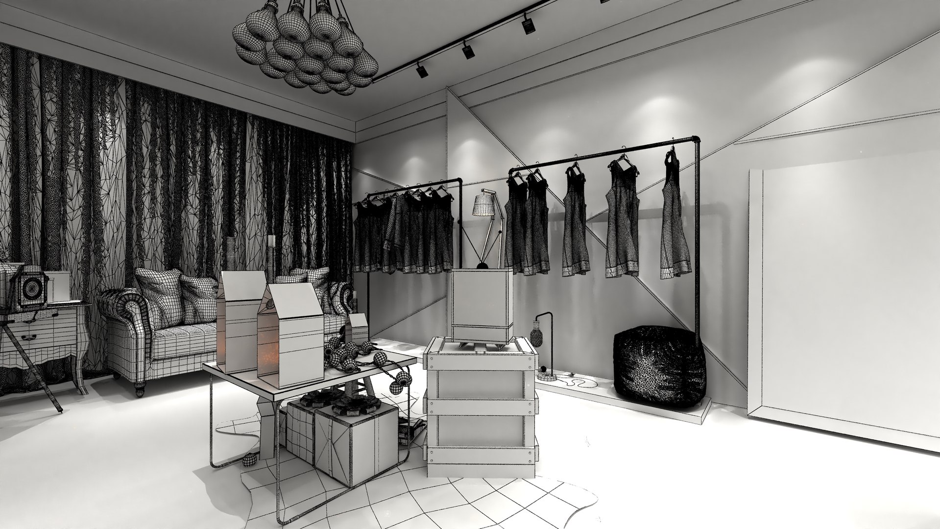 3D cloth store232023207007 model - TurboSquid 2053336