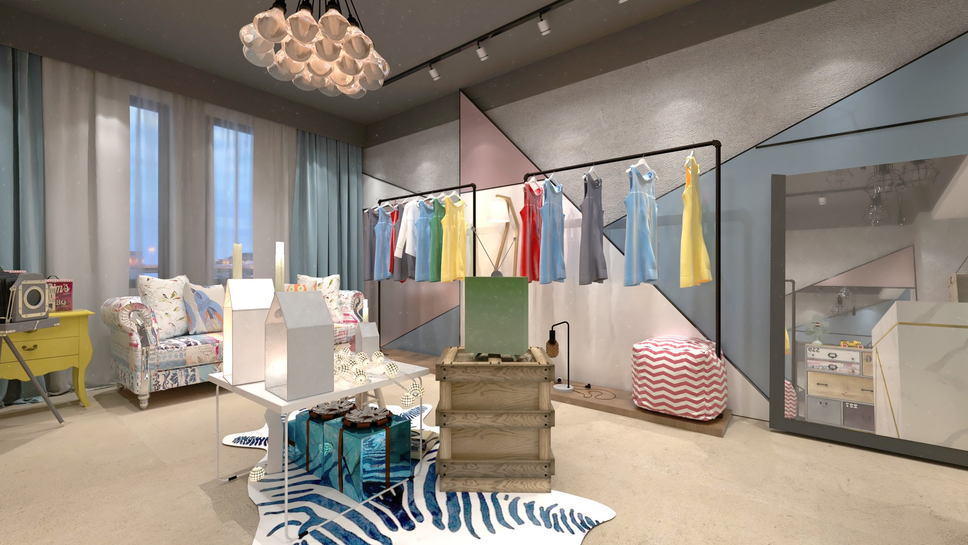 3D cloth store232023207007 model - TurboSquid 2053336
