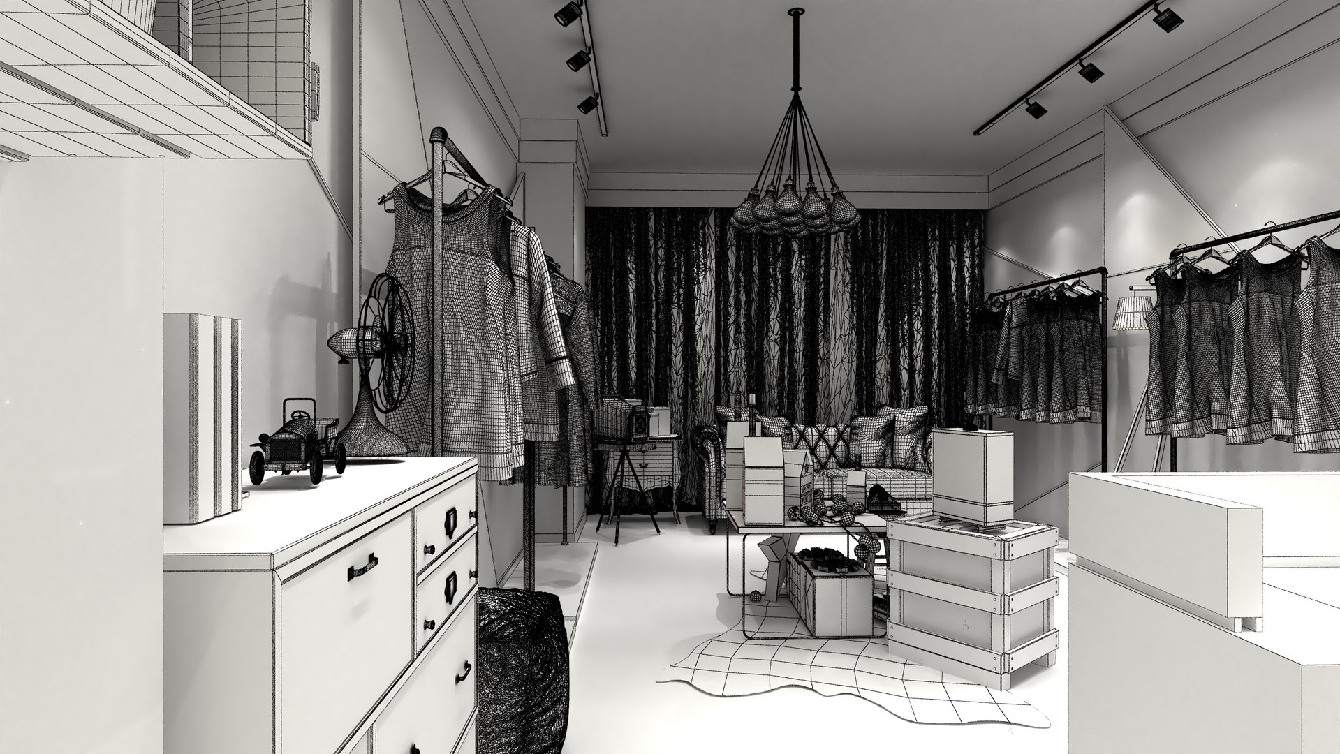 3D cloth store232023207007 model - TurboSquid 2053336