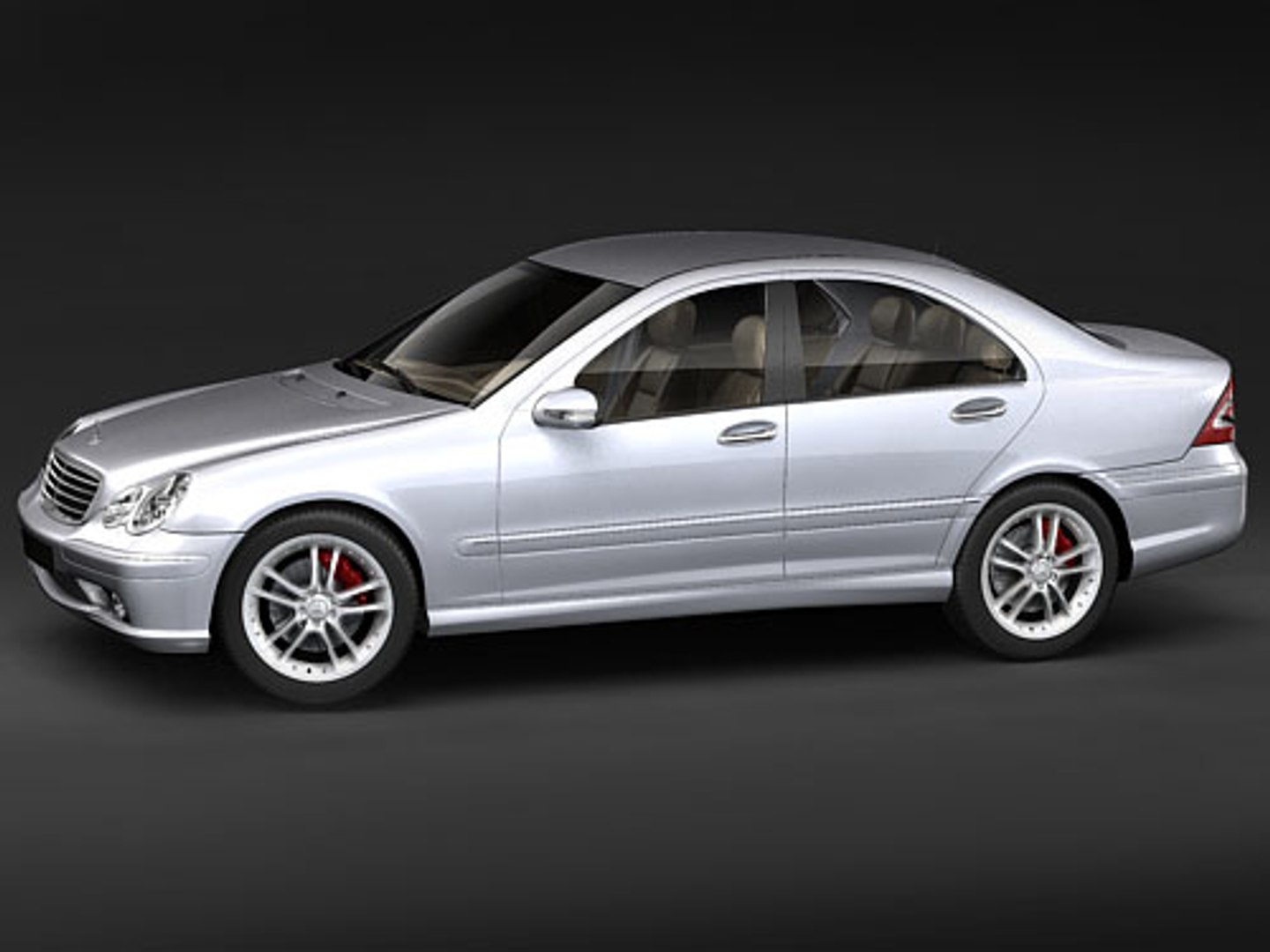 Mercedes C-Klasse W203 3D-Modell - TurboSquid 569410