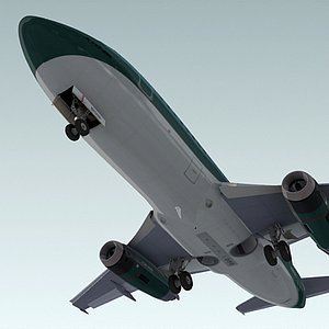 737 plane air 3d lwo