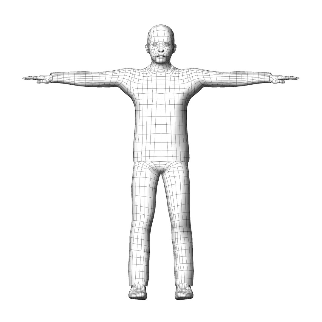 White Boy Rigging 3D - TurboSquid 1639615