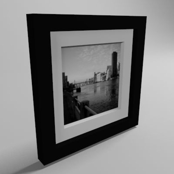 3d model photo frame