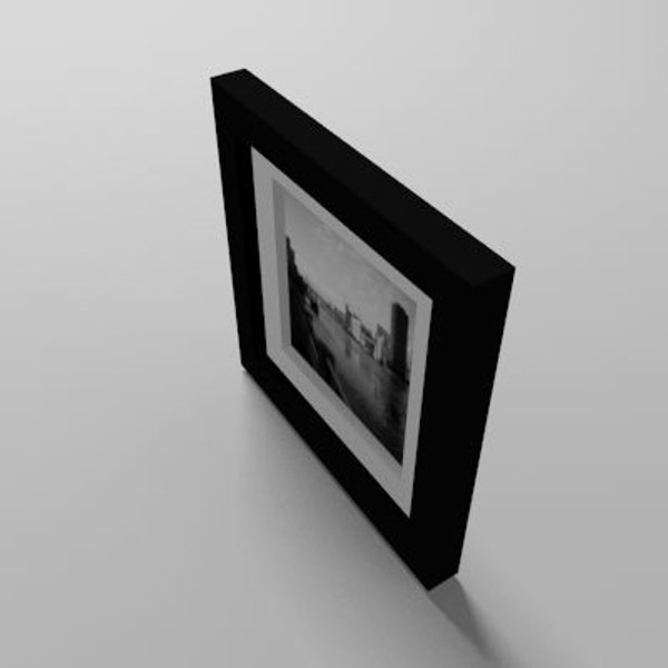 3d model photo frame