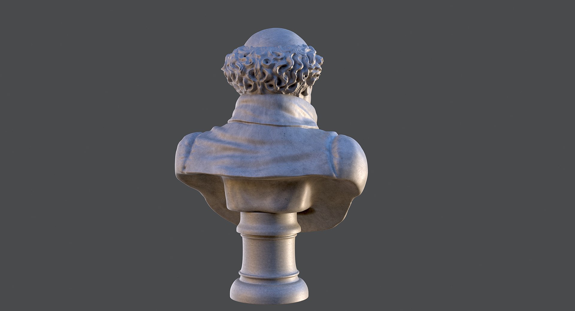 John adams president bust 3D model - TurboSquid 1354856