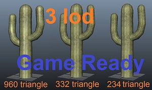 Cactus small Game Ready