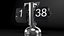 Flip Clock animado equipado para Cinema 4D