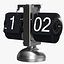 Flip Clock animado equipado para Cinema 4D