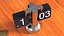 Flip Clock animado equipado para Cinema 4D