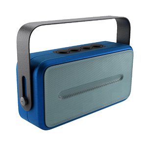 Bluetooth Portable Speaker with a Handle C4D FBX OBJ STL 3D model