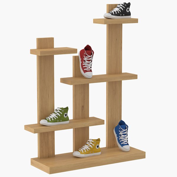 Shoeware Sneakers Display 3D model