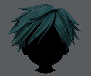 3D Hair style for boy V43