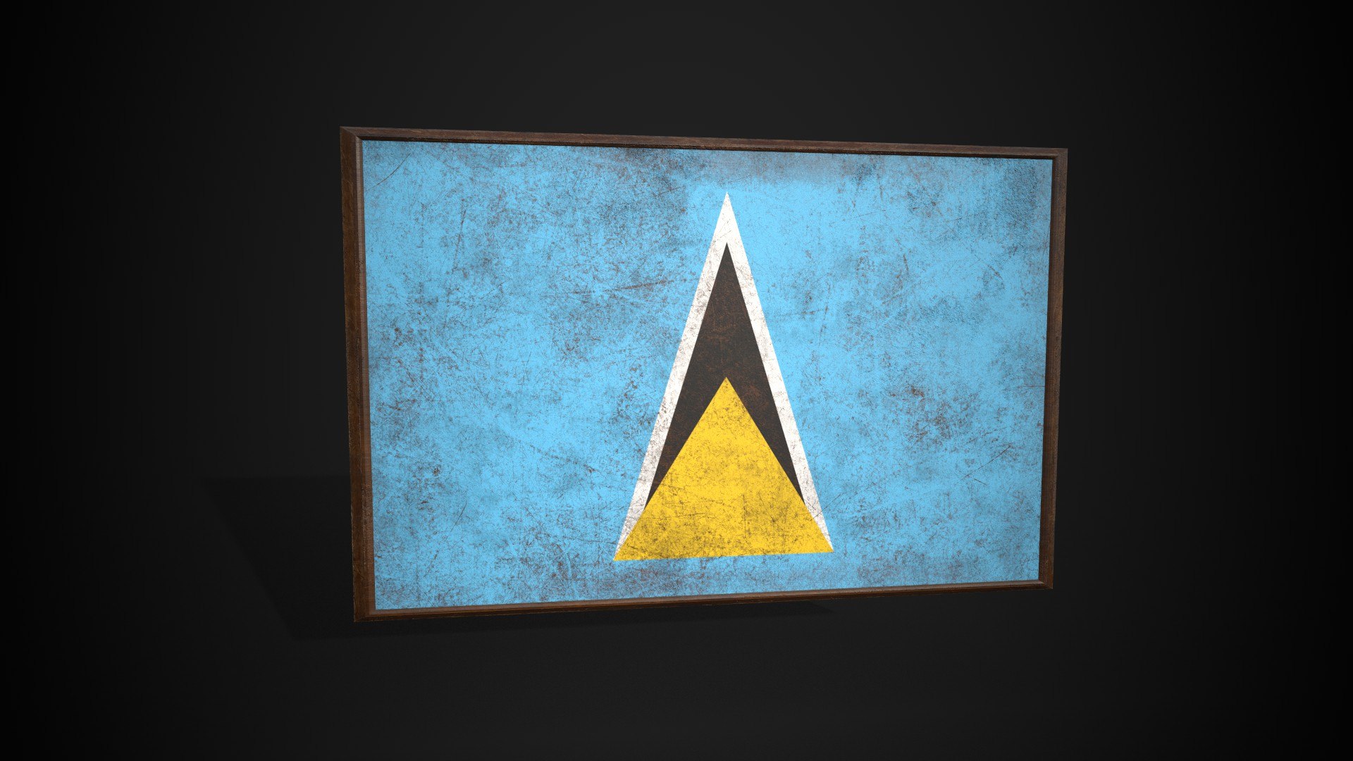 Old Picture Frame With Saint Lucia Flag - Game Ready PBR Low-poly 3D Model 3D model https://p.turbosquid.com/ts-thumb/bw/5EKBT0/RD/1920x1080/jpg/1721333296/1920x1080/fit_q87/652c729a814272c89223b1fb574ccabcfa7d551a/1920x1080.jpg
