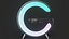 Black Futuristic Table Lamp