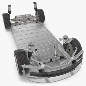 3D model Electric Vehicle Chassis