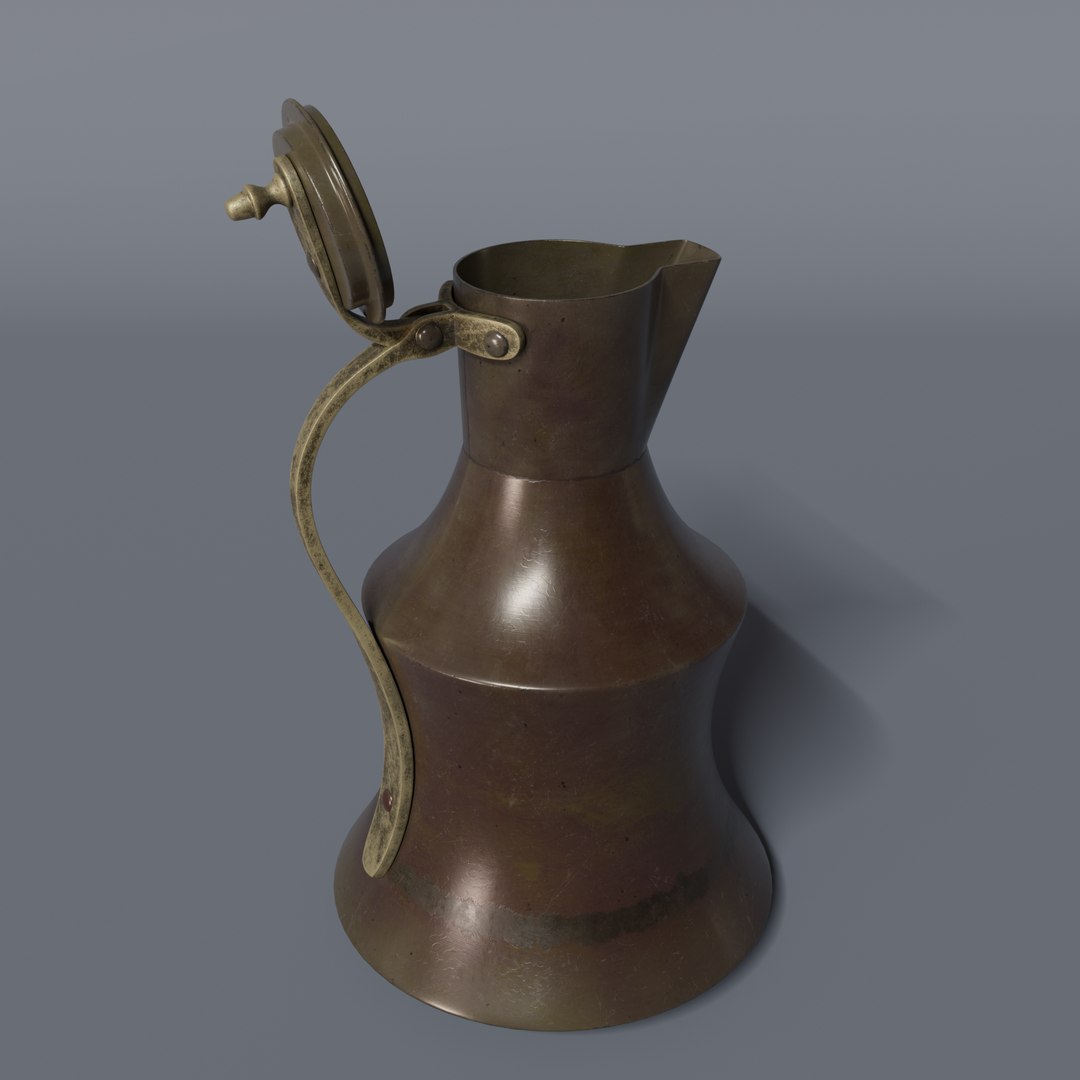 3D Old Copper Jug https://p.turbosquid.com/ts-thumb/bw/Ei2pgW/iM/copper_jug_008/png/1661804360/1920x1080/fit_q87/d1ef8e9dd1227da0bf651c372876824e19e676c9/copper_jug_008.jpg