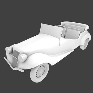 antique royal car 3ds