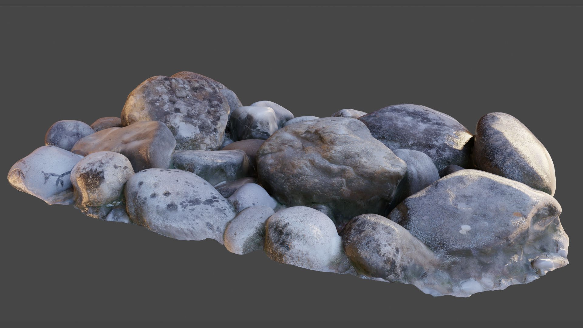 Rockery 3D - TurboSquid 1733999