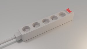 3D model sockets blender