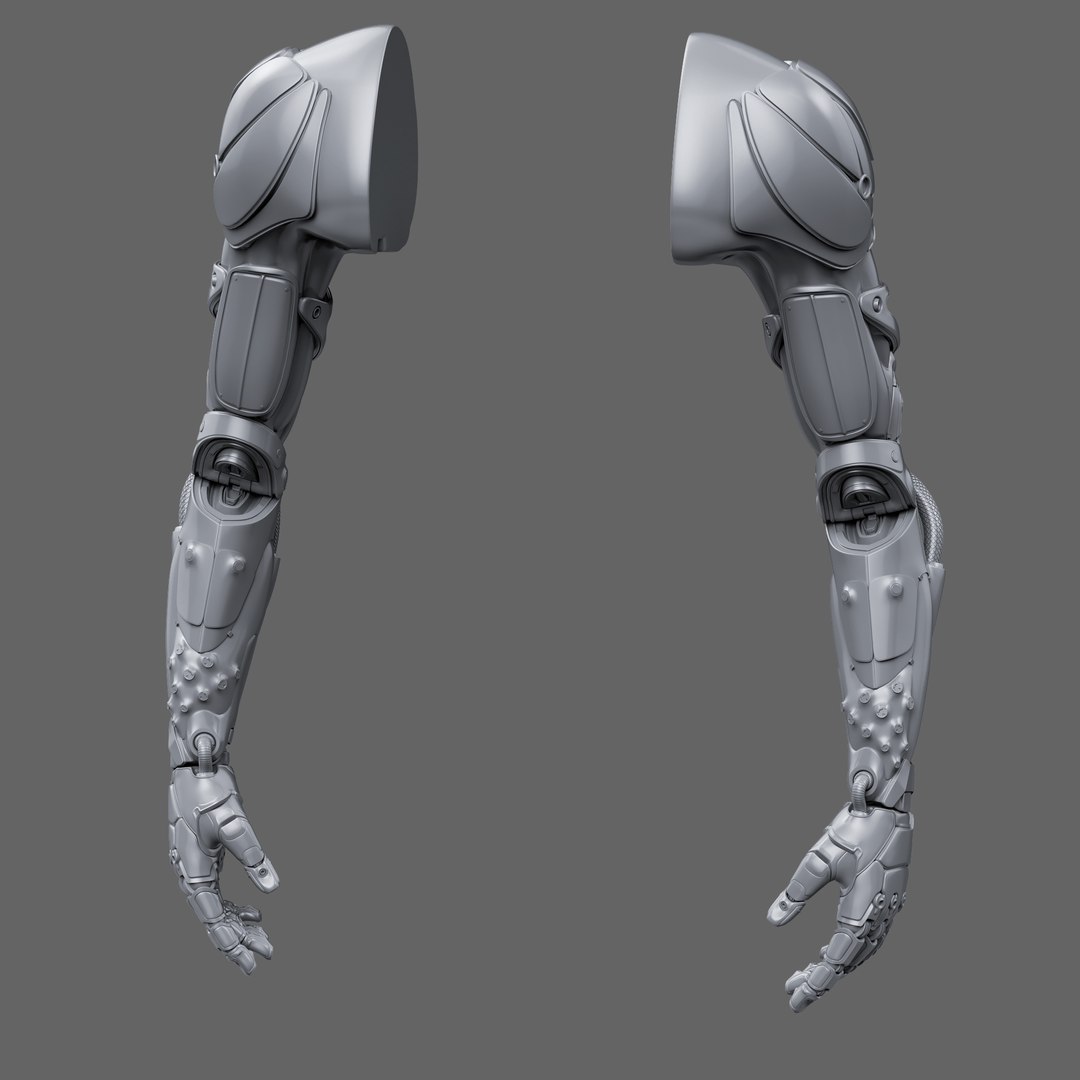 Realistic Cyberpunk Arm Augment 3D Model - TurboSquid 1960790