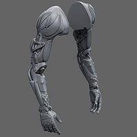 Realistic Cyberpunk Arm Augment